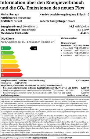 Renault Megane E-Tech 96 kW image number 12