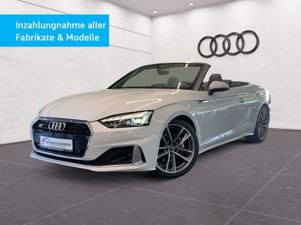 Audi A5 40 TFSI quattro S-line Cabrio 150 kW image number 1