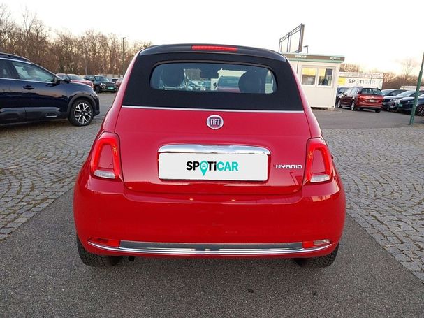 Fiat 500C Hybrid 52 kW image number 5