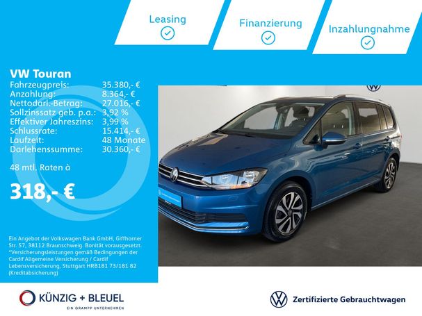 Volkswagen Touran 2.0 TDI DSG 110 kW image number 4