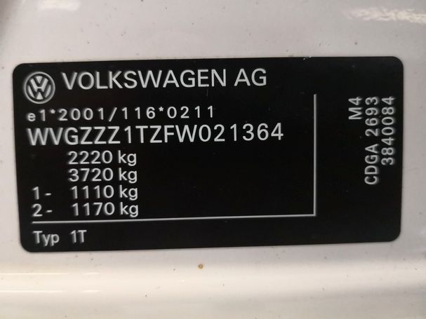 Volkswagen Touran 110 kW image number 24