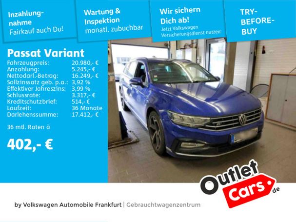 Volkswagen Passat Variant 2.0 TDI Business DSG 110 kW image number 3