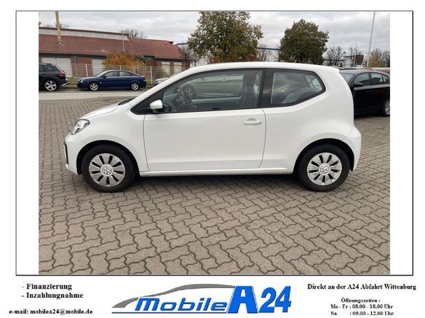 Volkswagen up! BlueMotion Technology move up! 44 kW image number 8