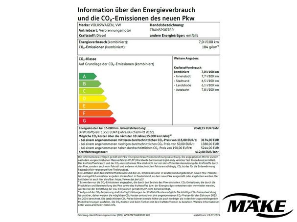 Volkswagen T6 Transporter 81 kW image number 4