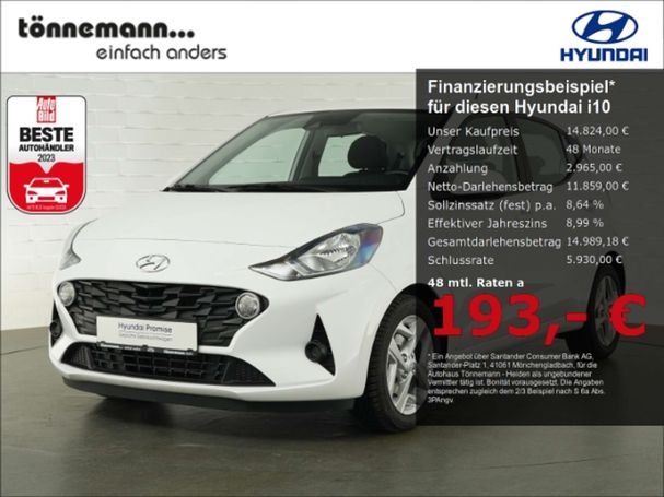 Hyundai i10 49 kW image number 2