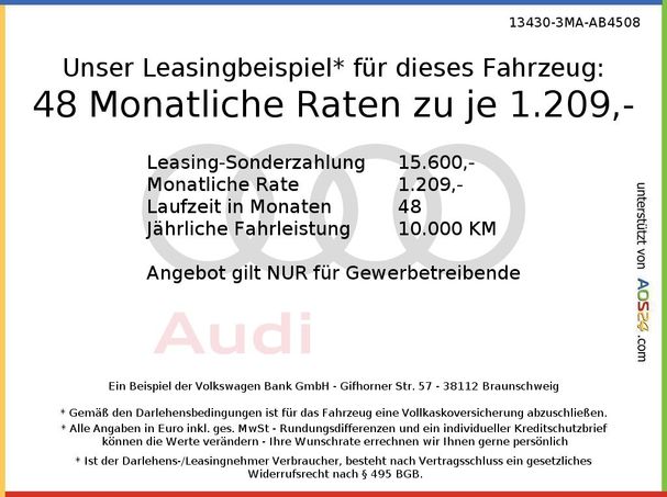 Audi A8 50 TDI quattro 210 kW image number 14