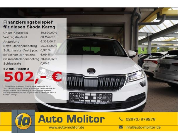 Skoda Karoq 110 kW image number 3