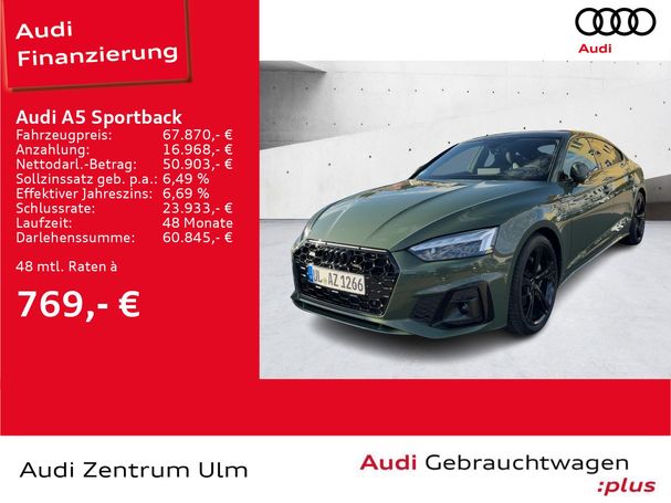 Audi A5 40 TDI quattro S-line Sportback Business 150 kW image number 5