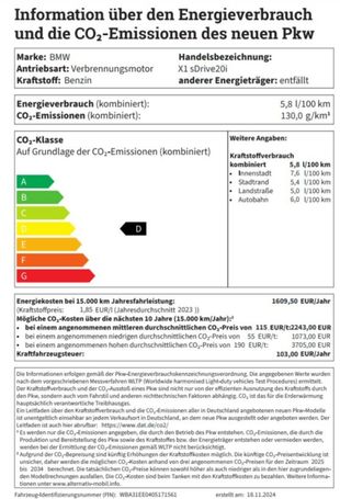 BMW X1 sDrive 115 kW image number 12