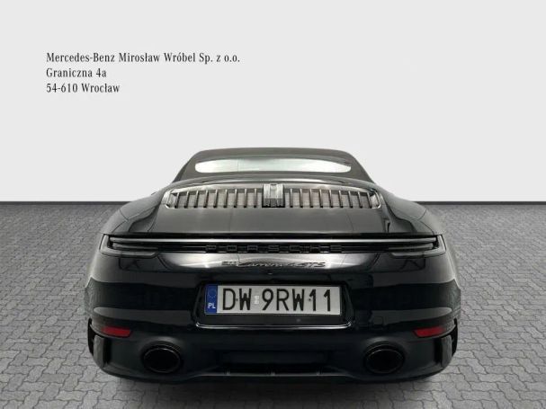 Porsche 992 Carrera 4 GTS Cabrio 353 kW image number 4