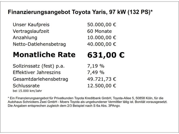 Toyota Yaris 97 kW image number 7