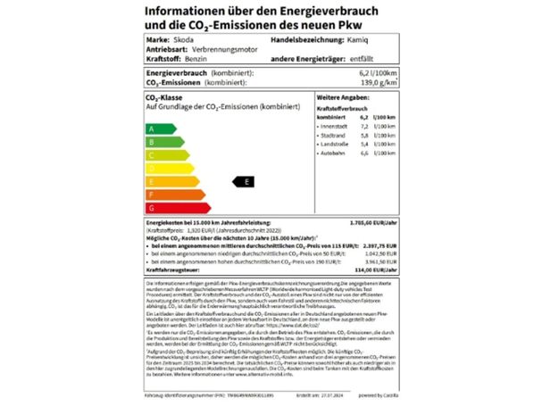 Skoda Kamiq 1.0 TSI 85 kW image number 24