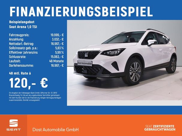 Seat Arona 1.0 TSI Style 85 kW image number 6