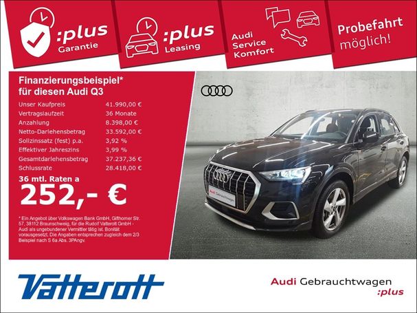 Audi Q3 40 TDI quattro Advanced 147 kW image number 4