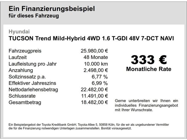 Hyundai Tucson 1.6 T-GDI Trend DCT 132 kW image number 5