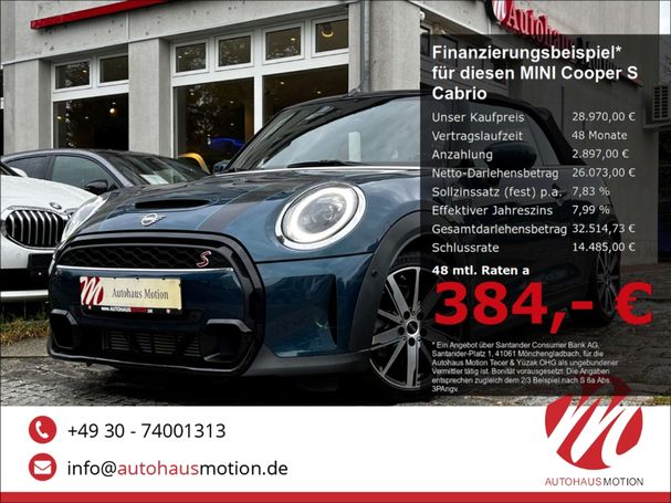 Mini Cooper S Cabrio Sidewalk Edition 131 kW image number 3