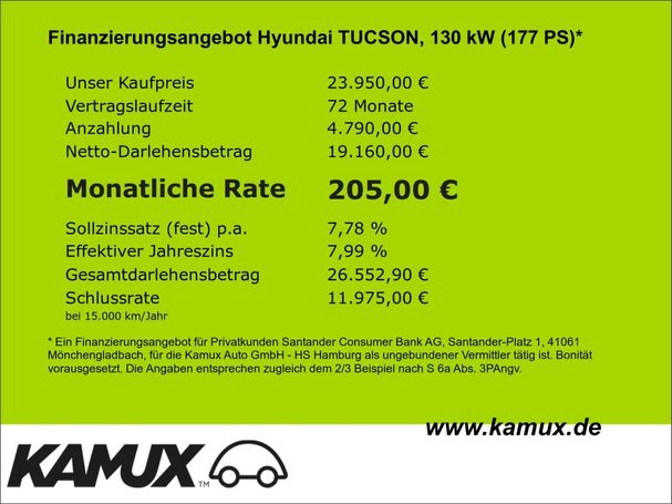 Hyundai Tucson 1.6 4WD 130 kW image number 10