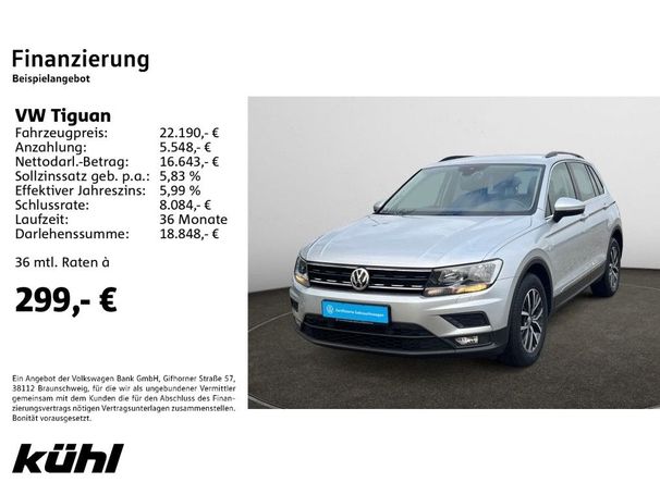 Volkswagen Tiguan 2.0 TDI Comfortline 110 kW image number 5