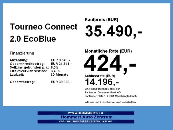 Ford Tourneo Connect 2.0 EcoBlue 90 kW image number 5