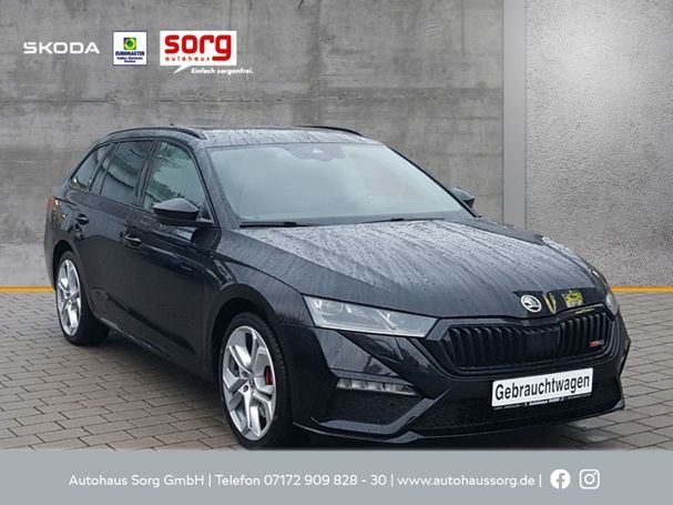 Skoda Octavia Combi RS iV 180 kW image number 1