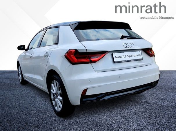 Audi A1 25 TFSI S tronic Sportback Advanced 70 kW image number 4