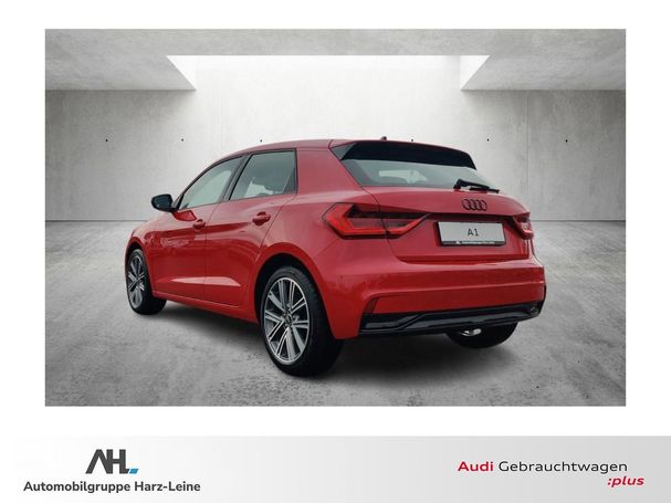 Audi A1 25 TFSI Sportback Advanced 70 kW image number 4