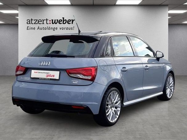 Audi A1 1.0 TFSI S-line Sportback 70 kW image number 4