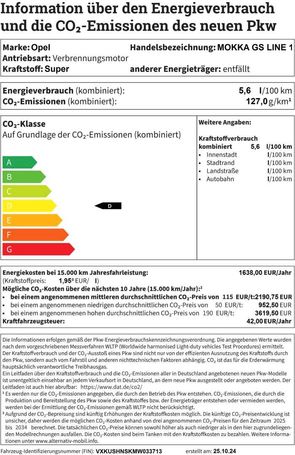 Opel Mokka GS 96 kW image number 20