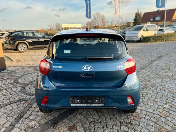 Hyundai i10 blue Trend 46 kW image number 4