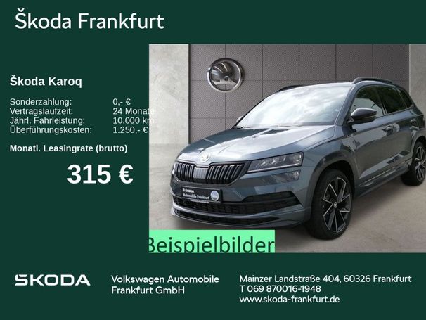 Skoda Karoq 1.5 TSI DSG Sportline 110 kW image number 5