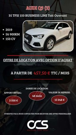 Audi Q3 35 TFSI S-line Business 111 kW image number 34