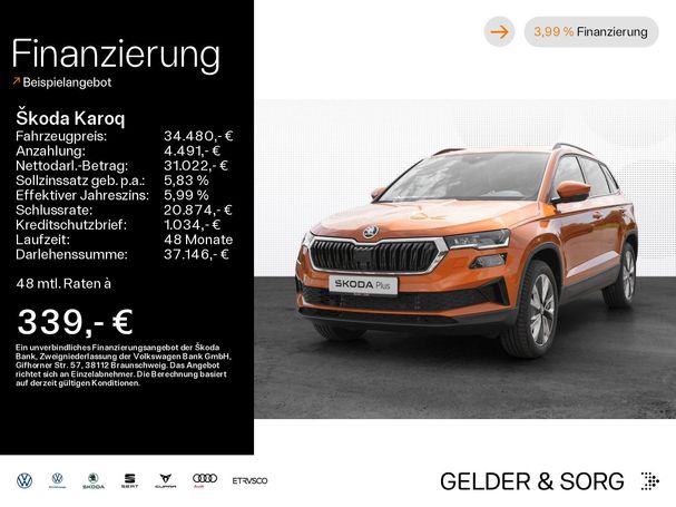 Skoda Karoq 2.0 TDI 4x4 Style 110 kW image number 2