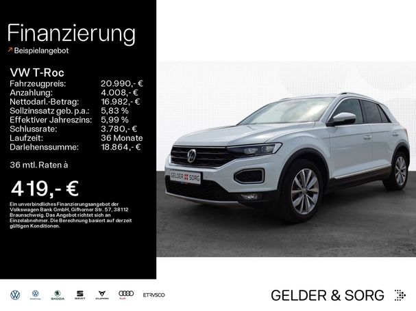 Volkswagen T-Roc 2.0 TDI Sport 4Motion DSG 110 kW image number 5