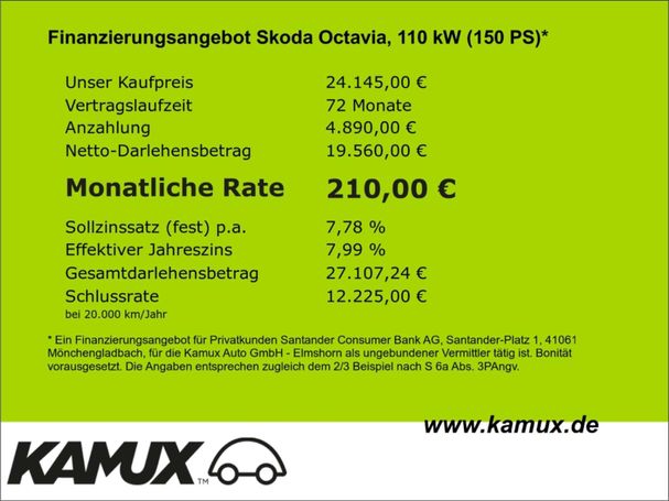 Skoda Octavia Combi 2.0 TDI 110 kW image number 12