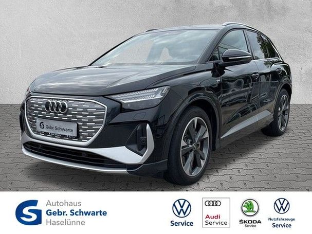 Audi Q4 40 e-tron S-line 150 kW image number 1