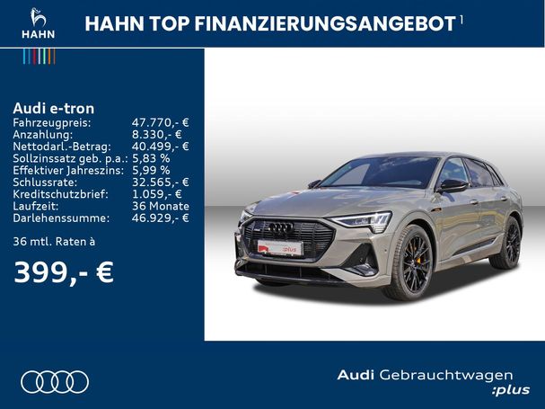 Audi e-tron 55 quattro S-line 300 kW image number 4