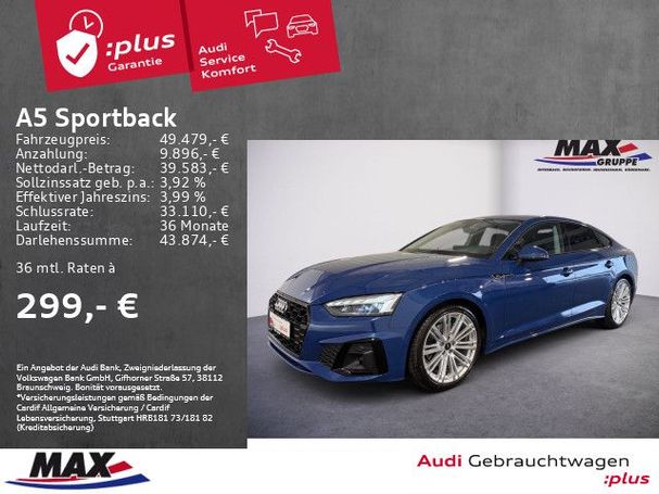 Audi A5 35 TDI S-line Sportback 120 kW image number 4