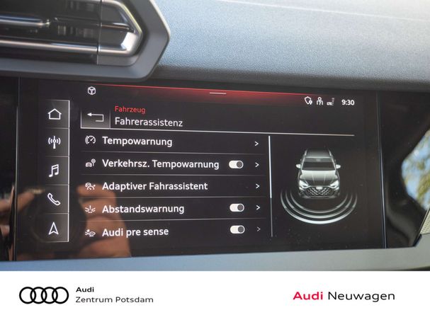 Audi A3 35 TFSI Sportback Advanced 110 kW image number 8