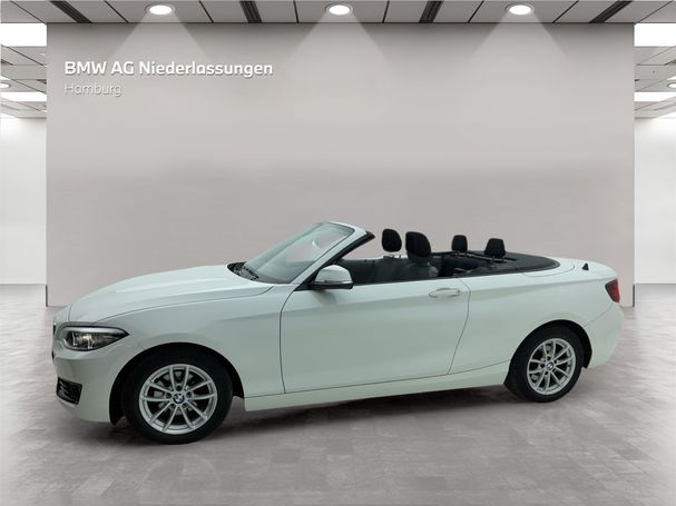 BMW 218i Cabrio 100 kW image number 8