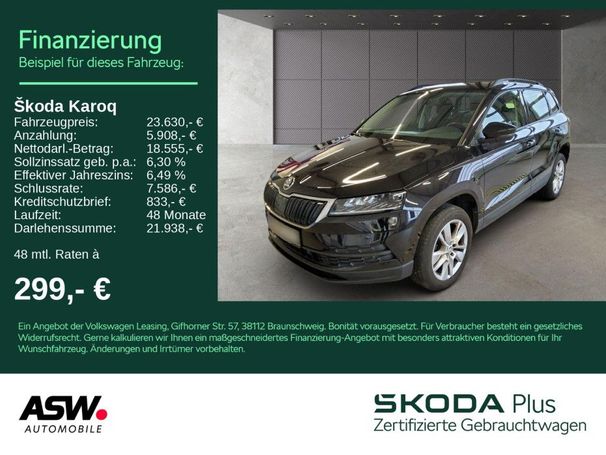 Skoda Karoq 1.5 TSI DSG Ambition 110 kW image number 1