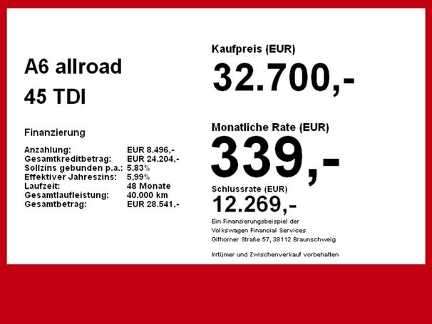 Audi A6 Allroad 45 TDI Business 180 kW image number 5