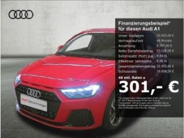 Audi A1 35 TFSI S tronic Sportback Advanced 110 kW image number 2