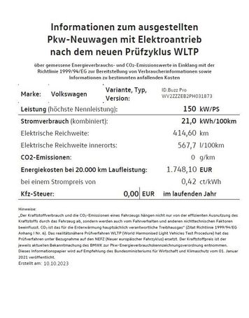 Volkswagen ID. Buzz Pro 150 kW image number 18