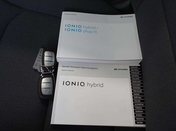 Hyundai Ioniq Hybrid 1.6 GDI 104 kW image number 27