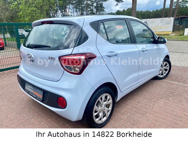 Hyundai i10 blue Trend 49 kW image number 4