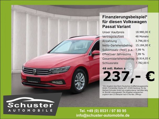 Volkswagen Passat Variant 2.0 TDI DSG 90 kW image number 5