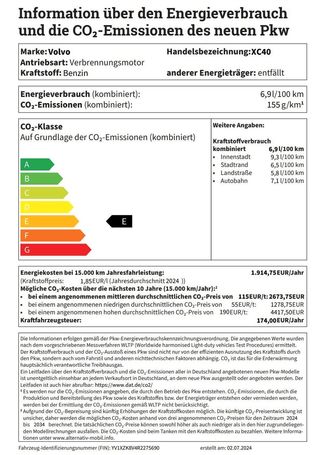 Volvo XC40 B4 Dark Ultimate 145 kW image number 9