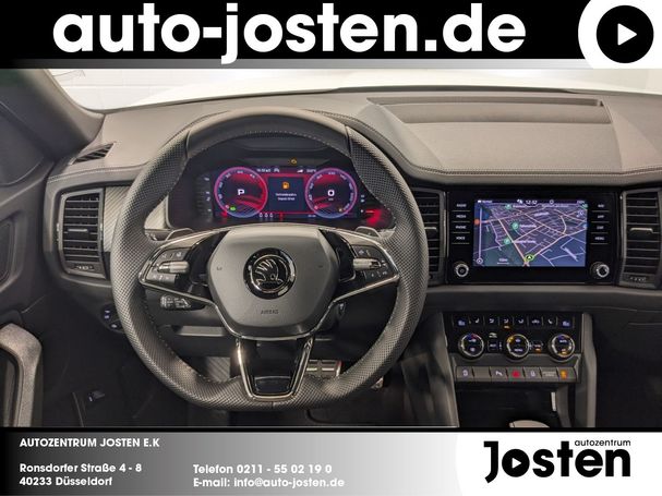 Skoda Kodiaq 2.0 TSI 4x4 DSG Sportline 140 kW image number 13