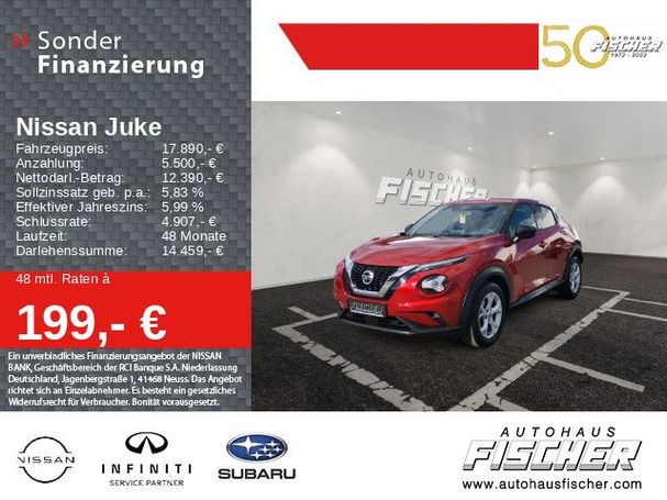 Nissan Juke 1.0 N-CONNECTA 84 kW image number 5