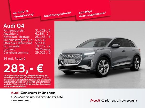 Audi Q4 35 e-tron S-line 125 kW image number 3